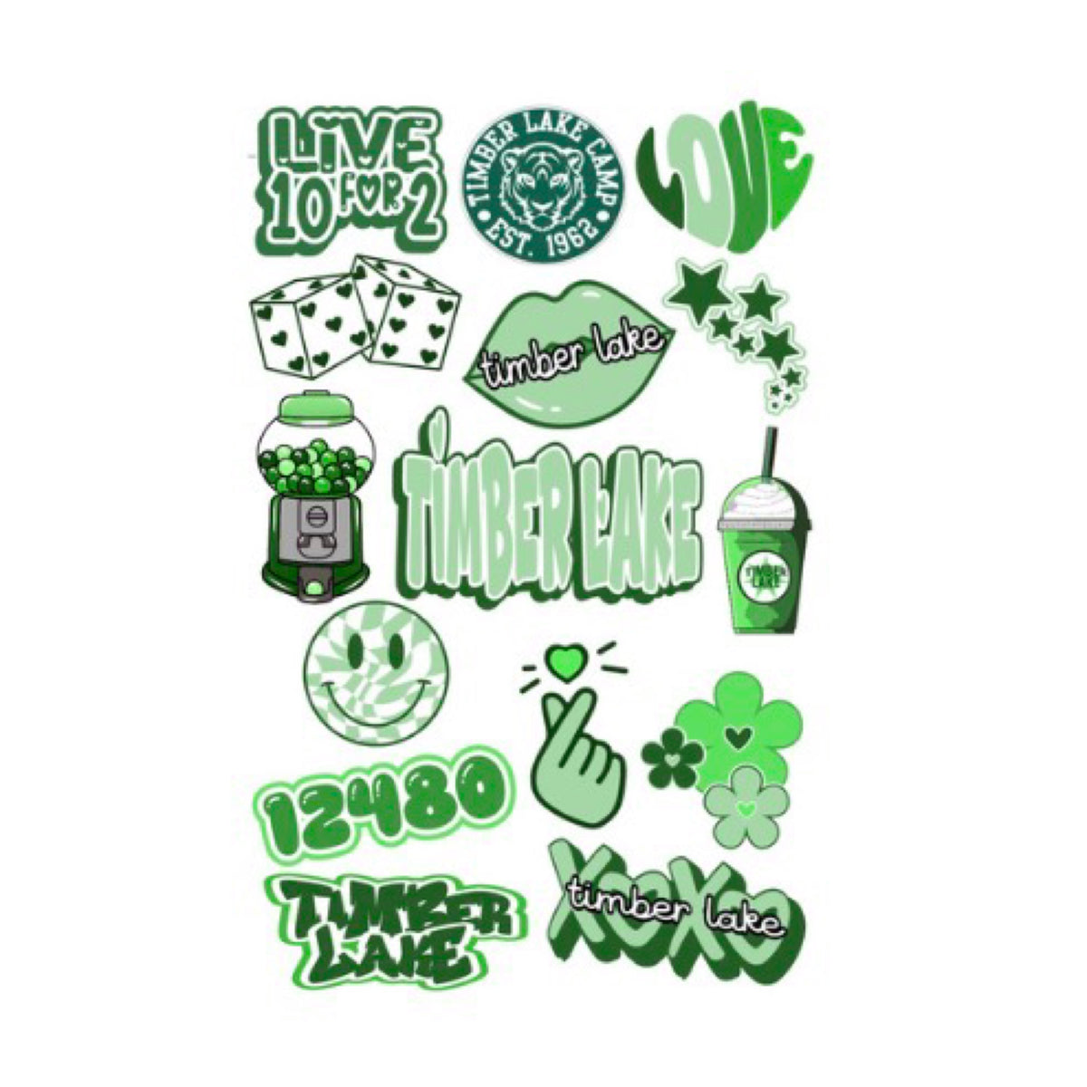 Camp Sticker Sheet (2026) MHN