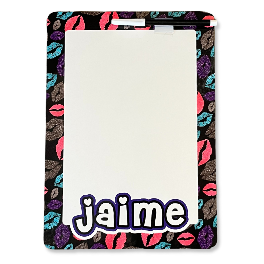 Jaime Dry Erase Board Ready to Ship
