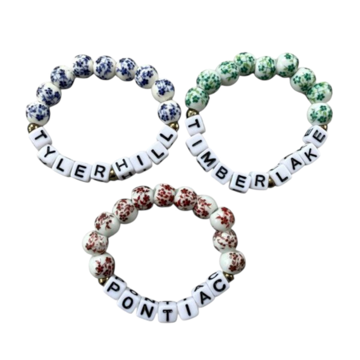 Shabby Chic Bead Camp Bracelet