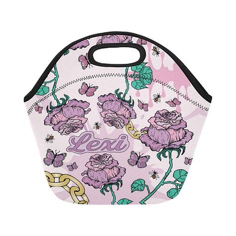 Rose & Chain Lunch Tote