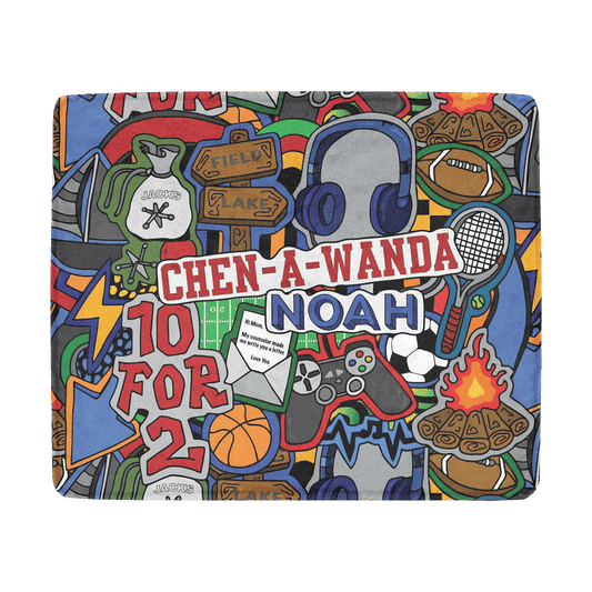 1 Camp Boy Blanket
