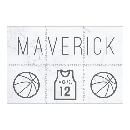 Personalized Playmat - Shooting Hoops