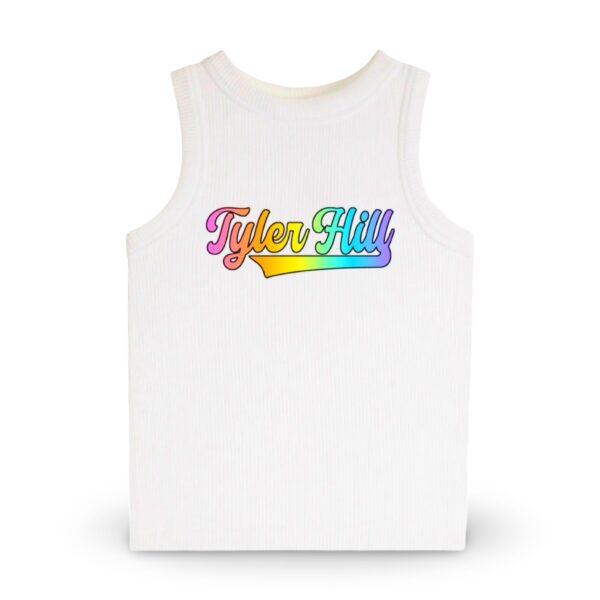 Pastel Rainbow Camp Suzette Tank Top (Youth)