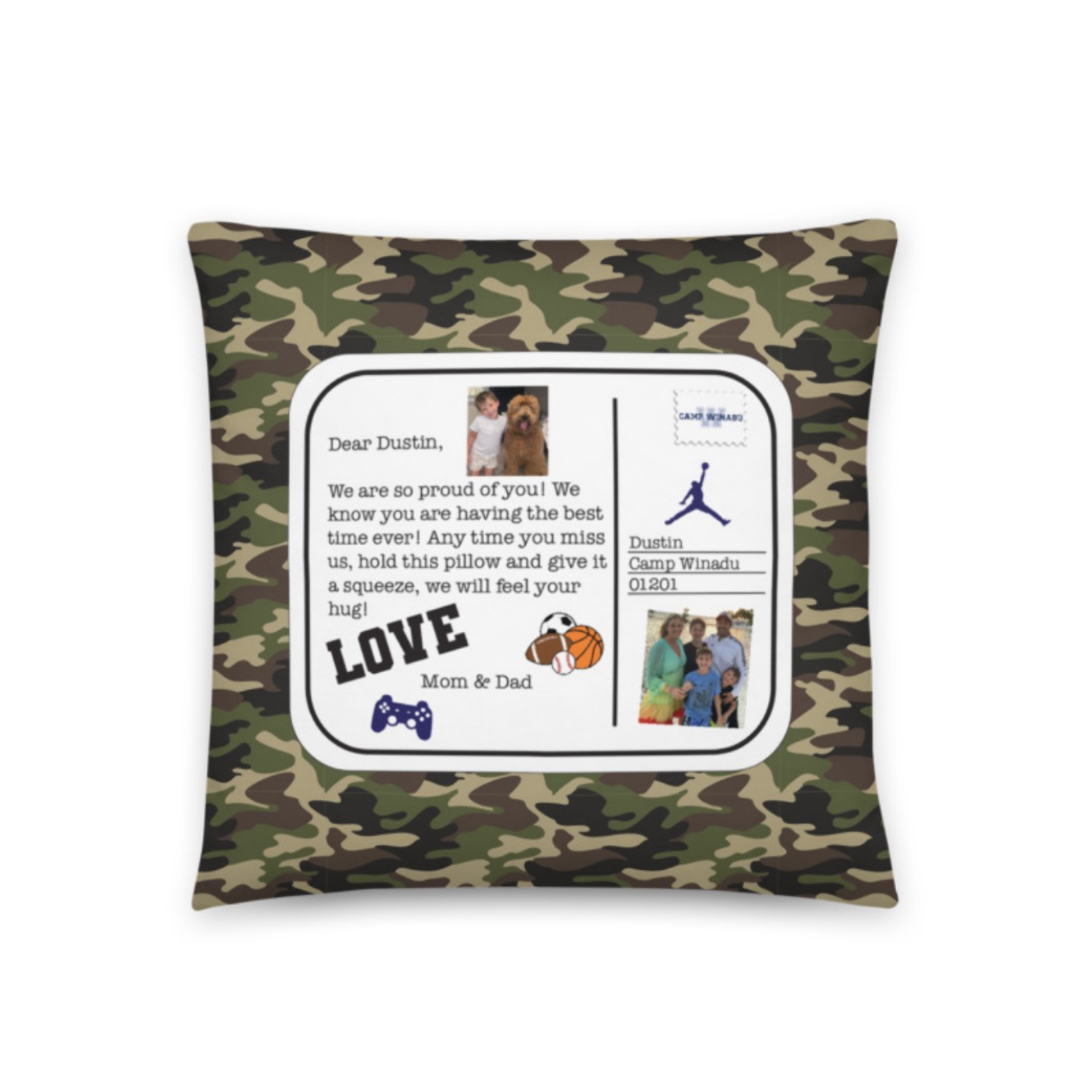 3-Postcard Pillow