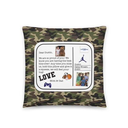 3-Postcard Pillow