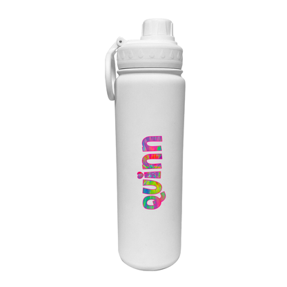 Spin Art Water Bottle