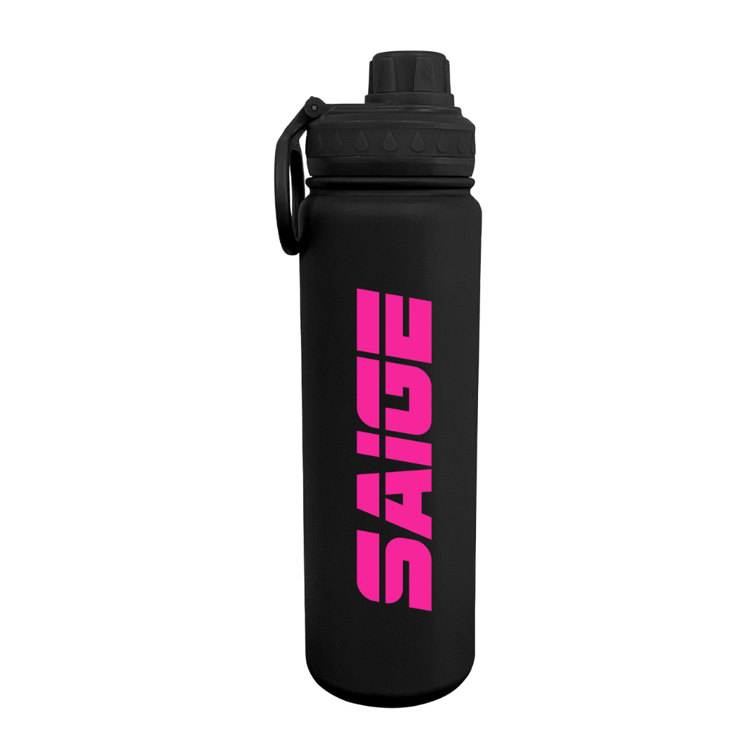 Techno Personalized Water Bottle