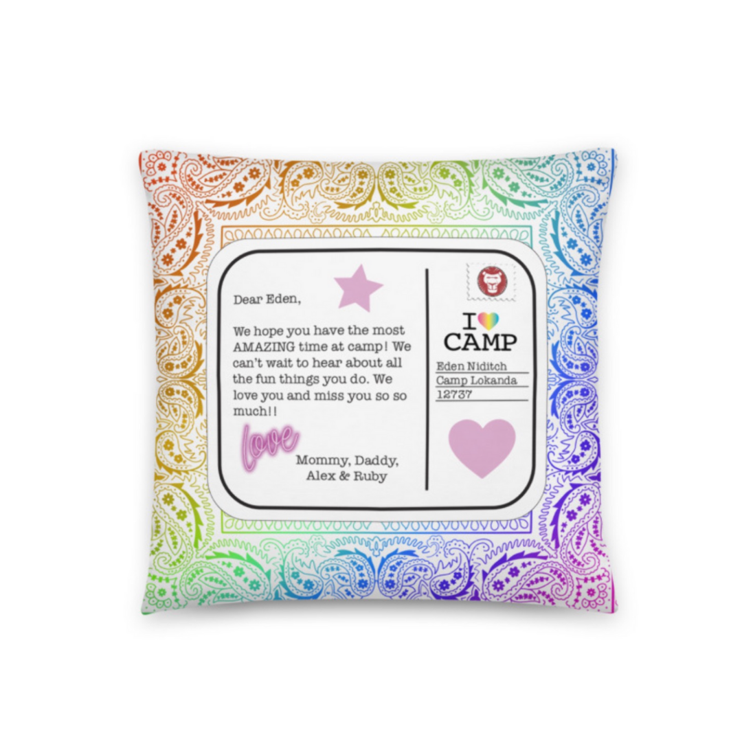 4-Postcard pillow