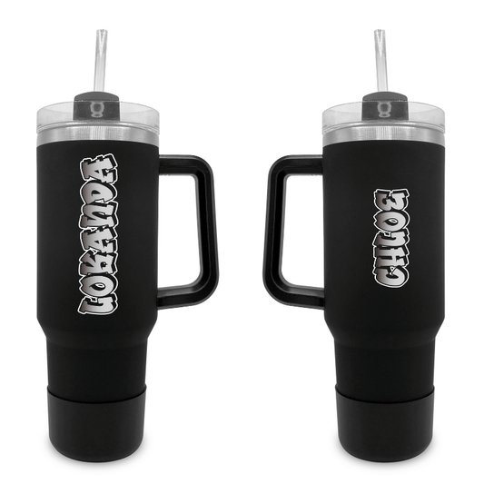 Graffiti - 40 0z. Tumbler with Handle
