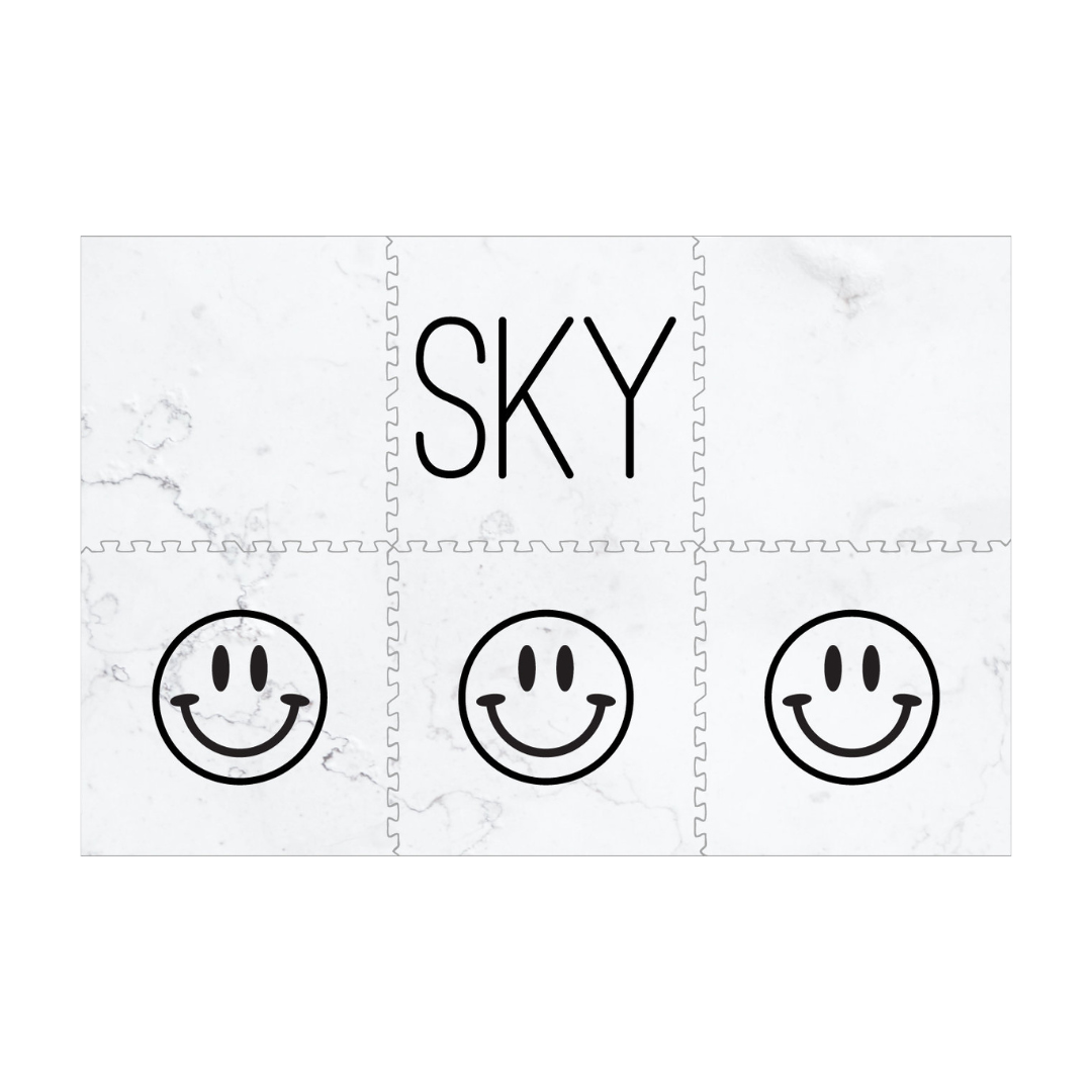 Personalized Play Mat - 3 Smiles