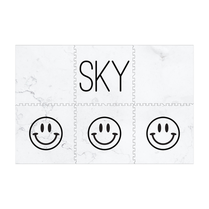 Personalized Play Mat - 3 Smiles