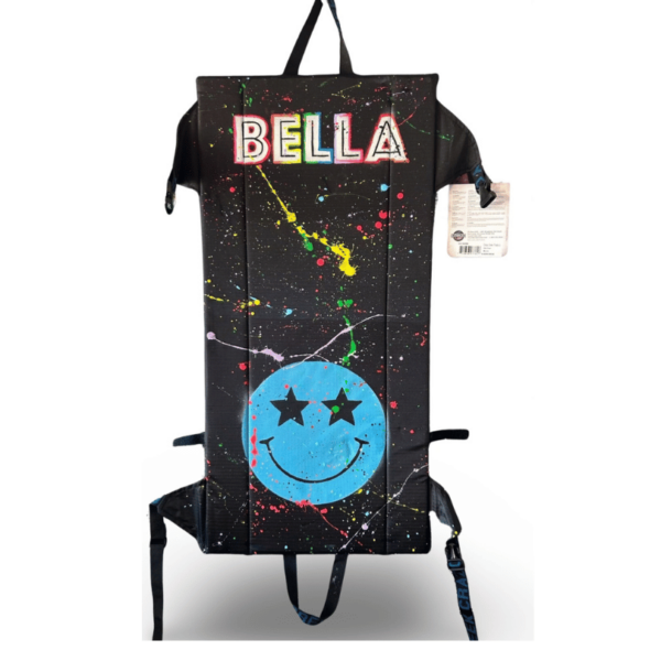 Painted Smiley Face Camp Chair