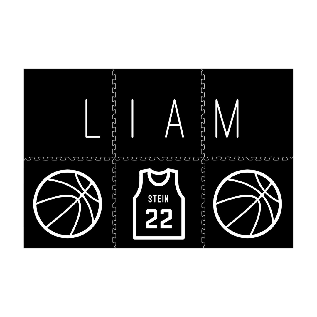 Personalized Playmat - Shooting Hoops