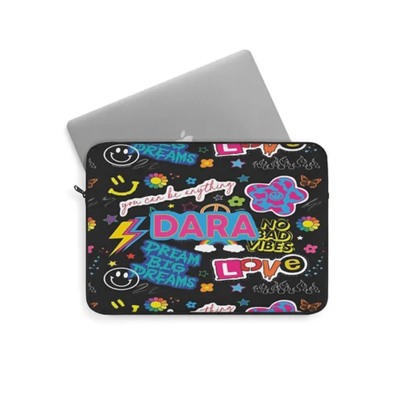No Bad Vibes Laptop Sleeve