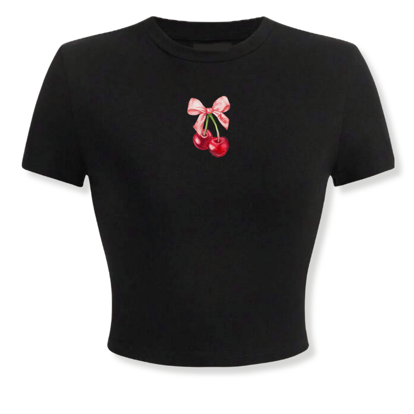 Coquette - Girl's Shirt - Cherries