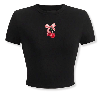 Coquette - Girl's Shirt - Cherries