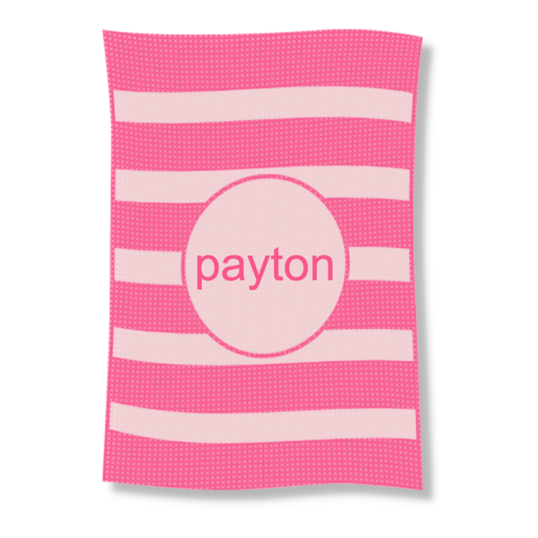 MODERN STRIPE STROLLER BLANKET