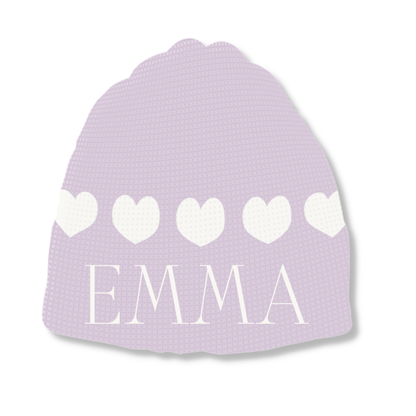 STRING OF HEARTS HAT - REGULAR OR EARFLAP