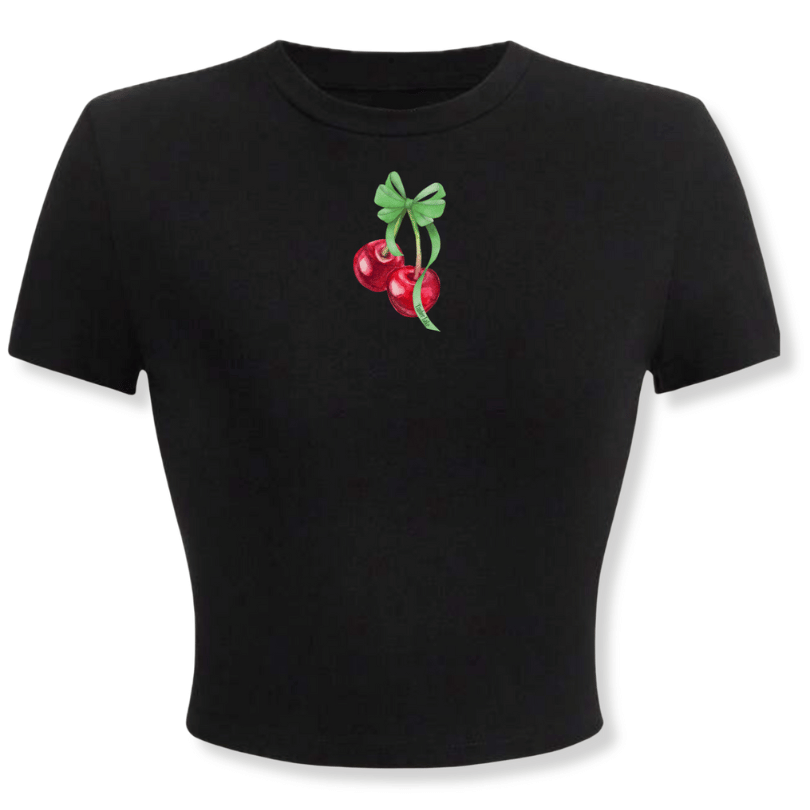 Coquette - Girl's Shirt - Cherries