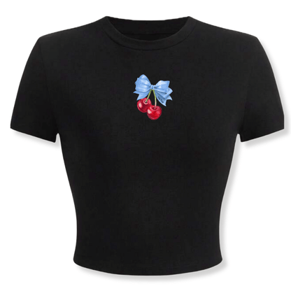 Coquette - Girl's Shirt - Cherries
