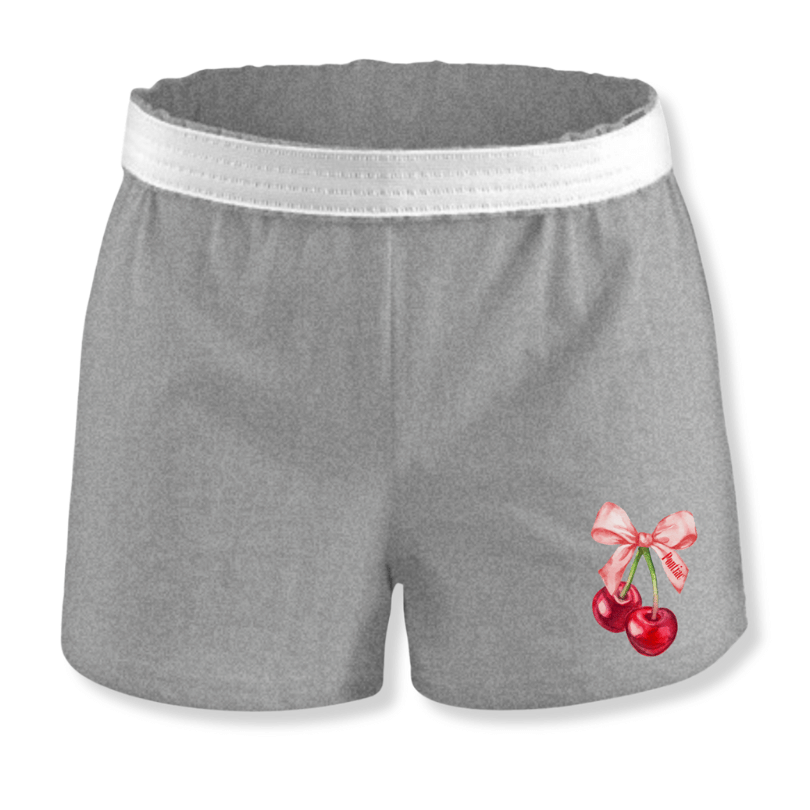 Coquette - Girl's Camp Shorts- Cherries