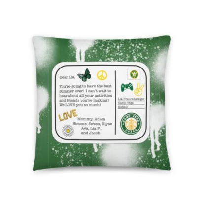 7-Postcard Pillow