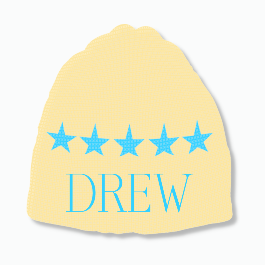 STRING OF STARS HAT - REGULAR OR EARFLAP