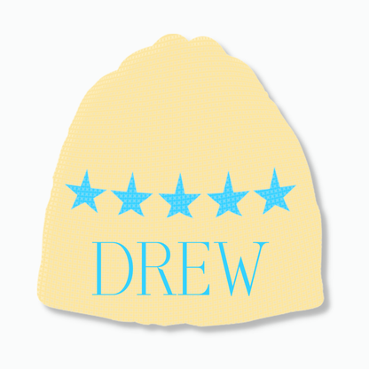 STRING OF STARS HAT - REGULAR OR EARFLAP