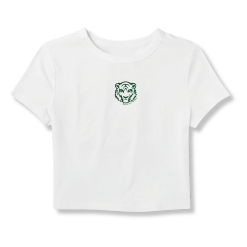 Camp Logo - Fitted Cropped Tee