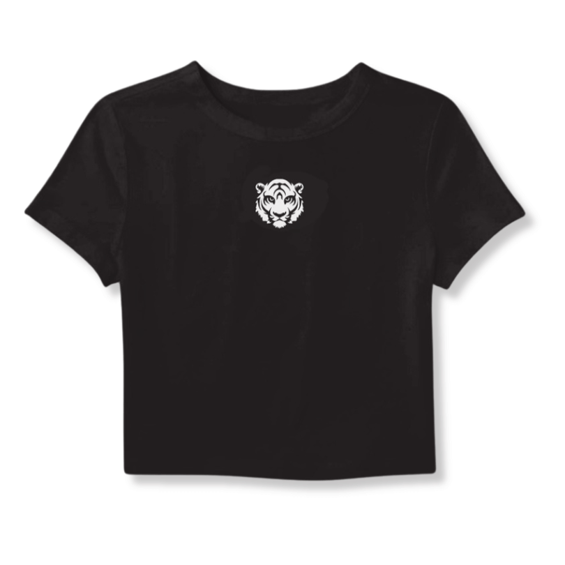 Camp Logo - Fitted Cropped Tee