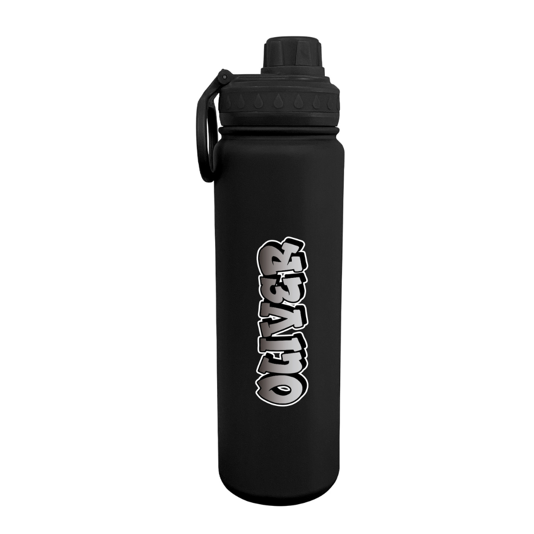 Graffiti Personalized Water Bottle