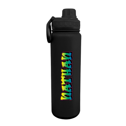 Graffiti Personalized Water Bottle