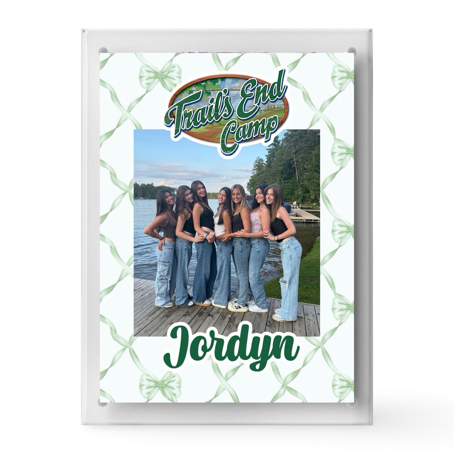 Acrylic Block Picture Frame CRD 2026