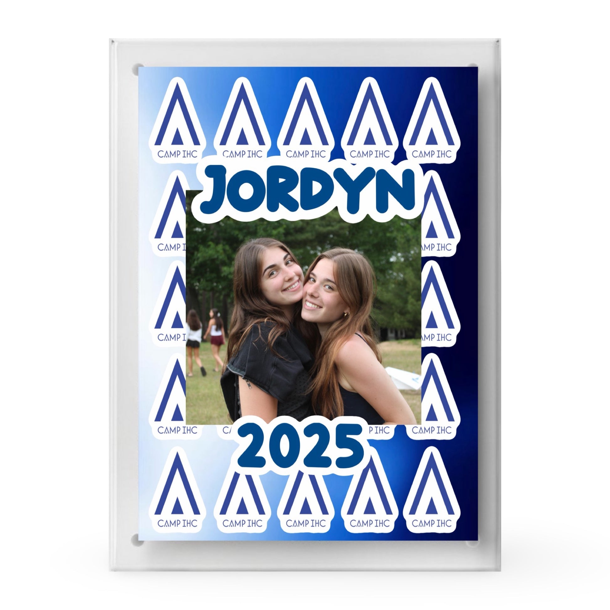 Acrylic Block Picture Frame CRD 2026