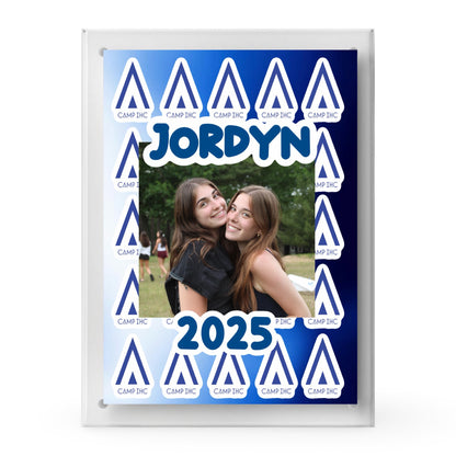 Acrylic Block Picture Frame CRD 2026