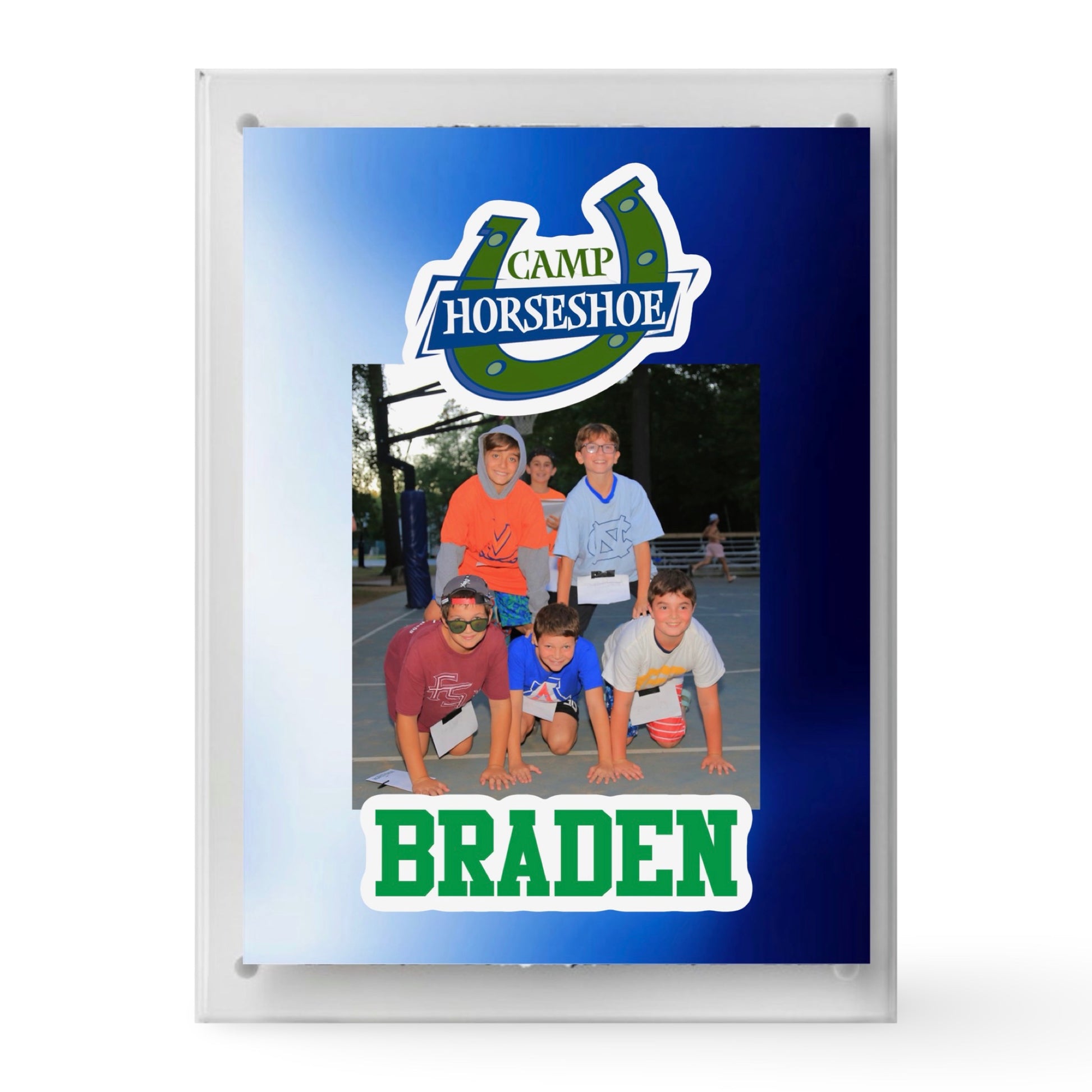 Acrylic Block Picture Frame CRD 2026