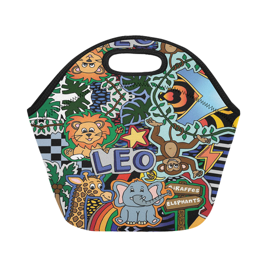 Animal Adventure Lunch Tote
