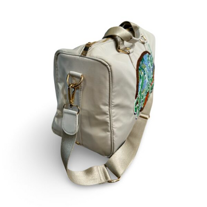Beaded Camp Duffel Bag Lyss