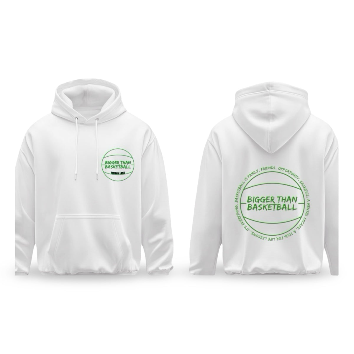 Bigger Than Basketball Camp Hoodie Swaggy 2026