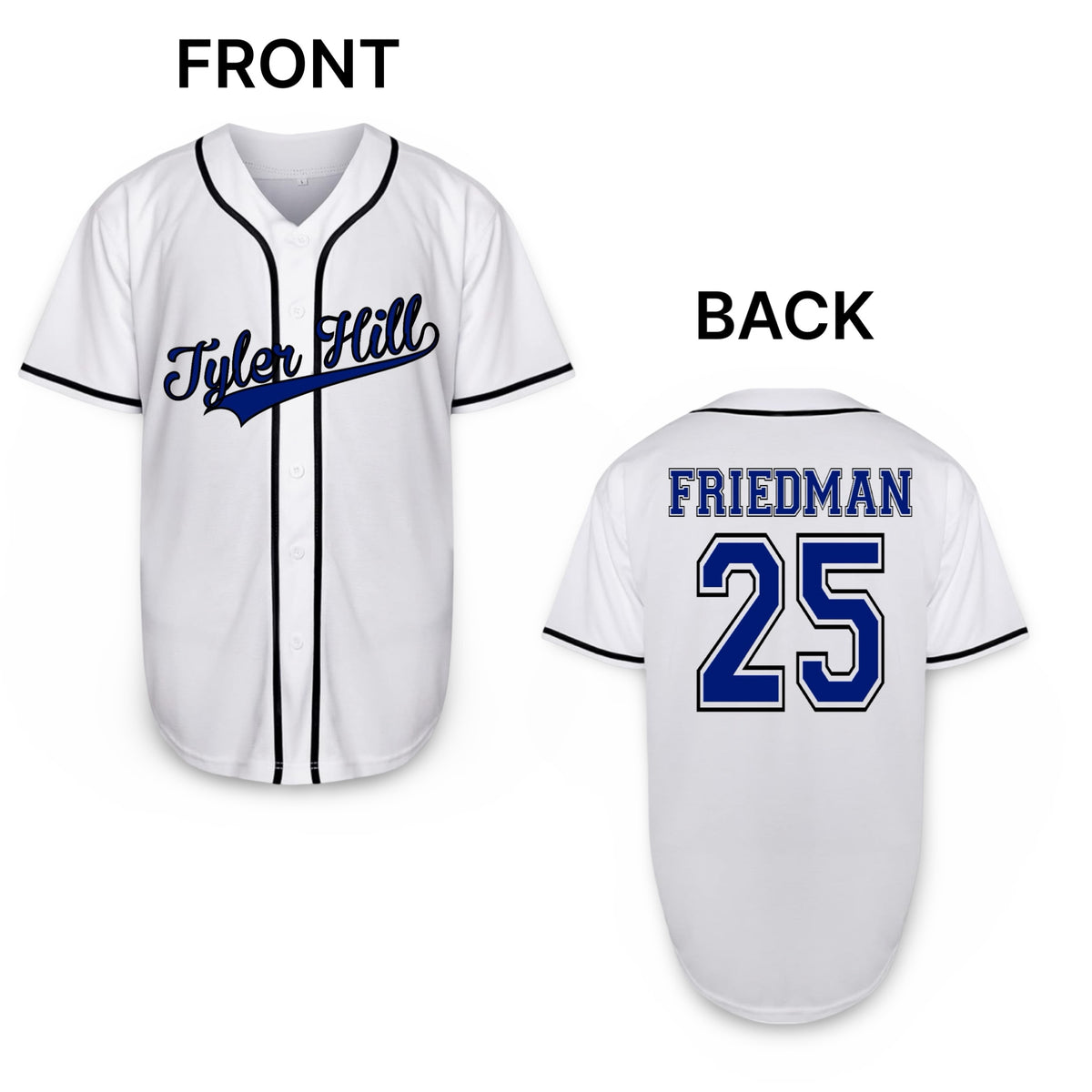 Camp Baseball Jersey Custom 2025