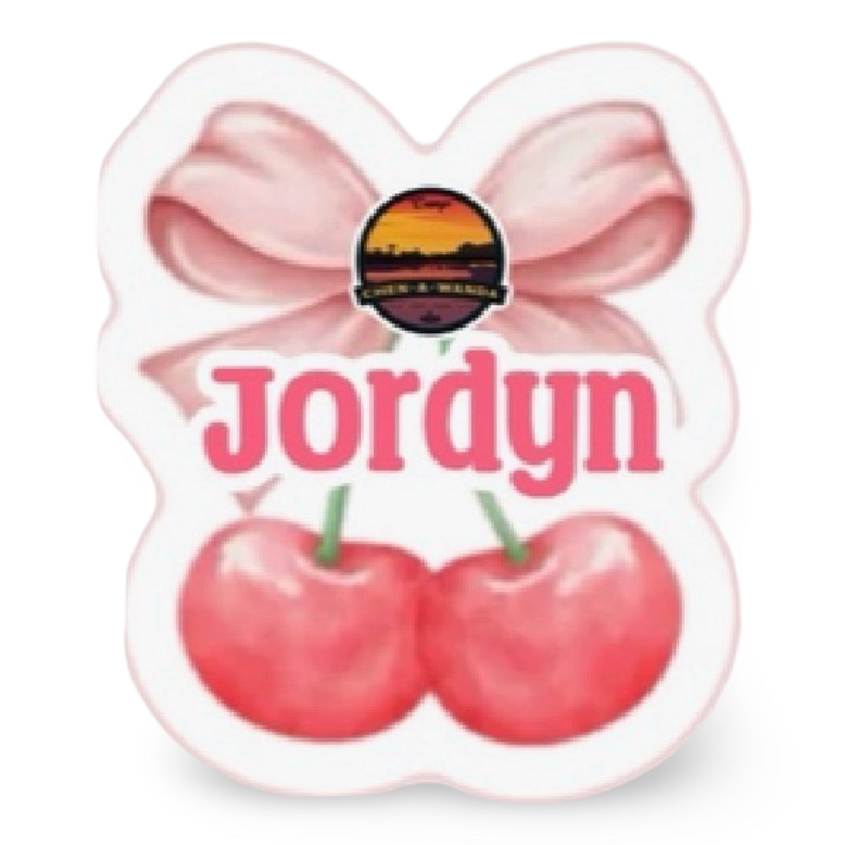 Cherry Pillow with Camp Logo CRD 2026