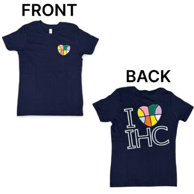IHC Girls Multi Color Heart Shirt – Youth Medium