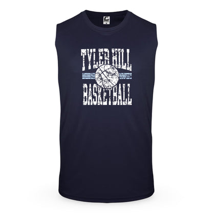 Faded Varsity Basketball Camp Shirt CPN 2026