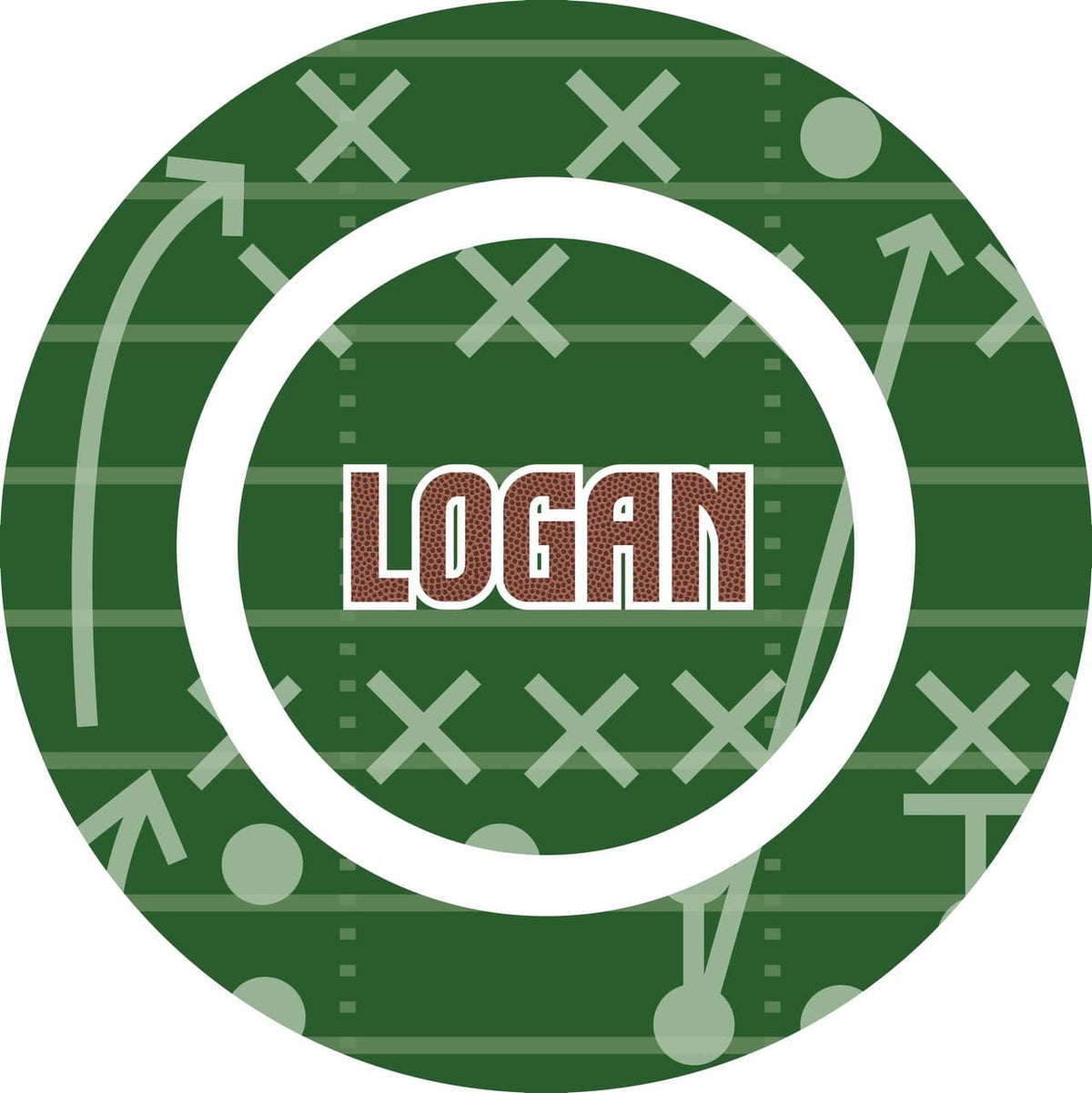 Football Field Bowl