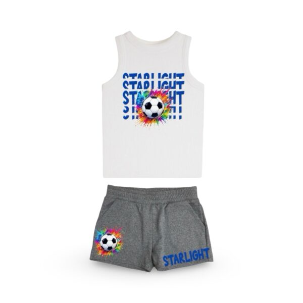 Girl’s Soccer Paint Splatter Suzette Shorts & Girl’s Soccer Paint Splatter Suzette Shirt / Tank Top (Youth) Hip 2025/2026