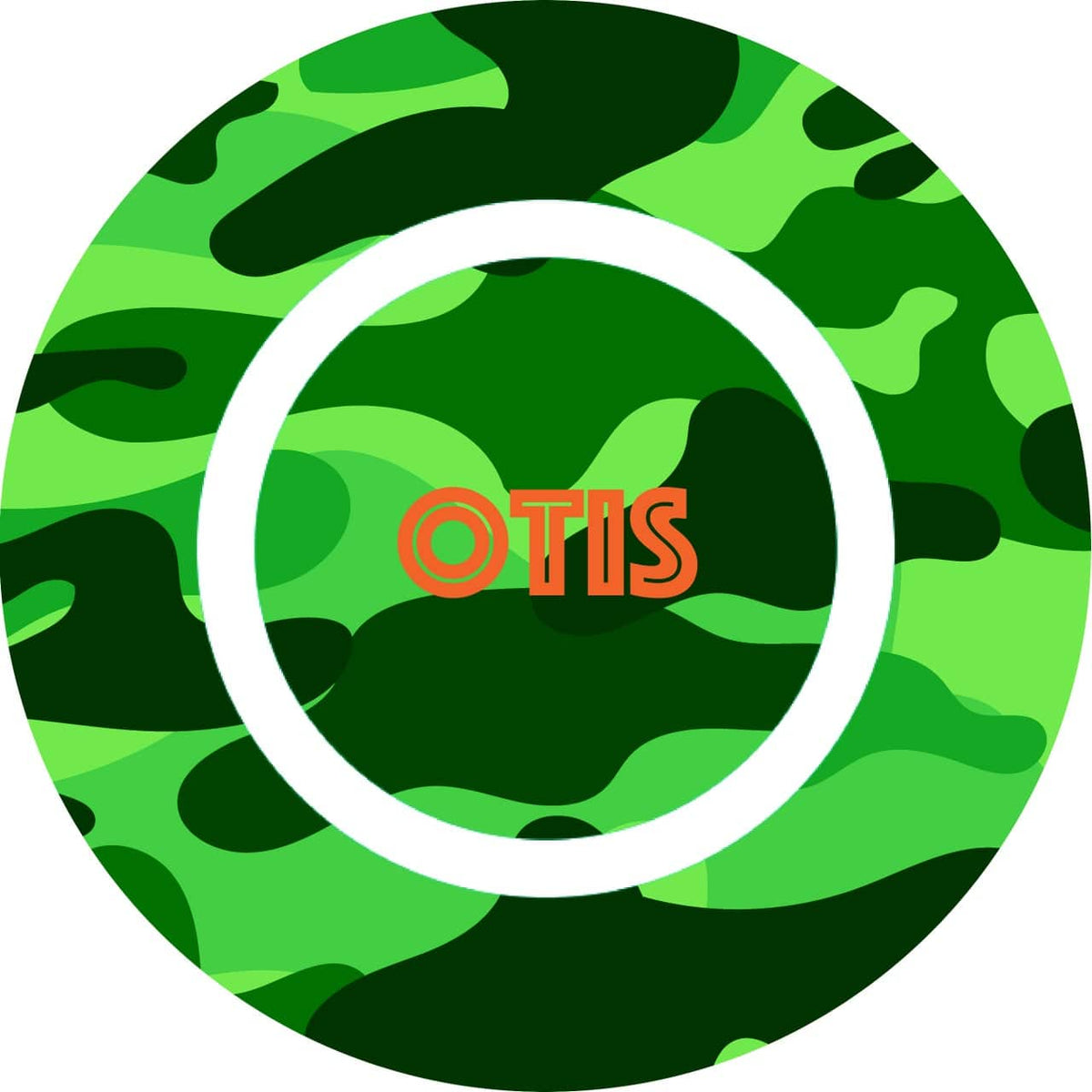 Green Camo Block Bowl