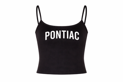 Spaghetti Strap Tank with Camp Logo, Mascot or Name
