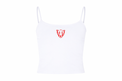 Spaghetti Strap Tank with Camp Logo, Mascot or Name