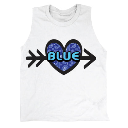 Bandana Heart and Arrow Color War Camp Shirt