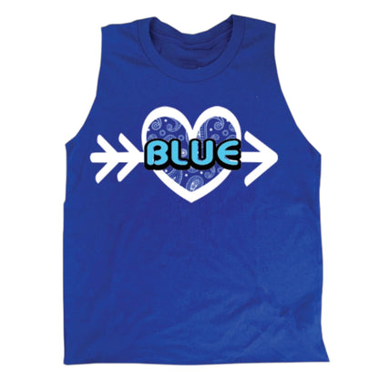 Bandana Heart and Arrow Color War Camp Shirt